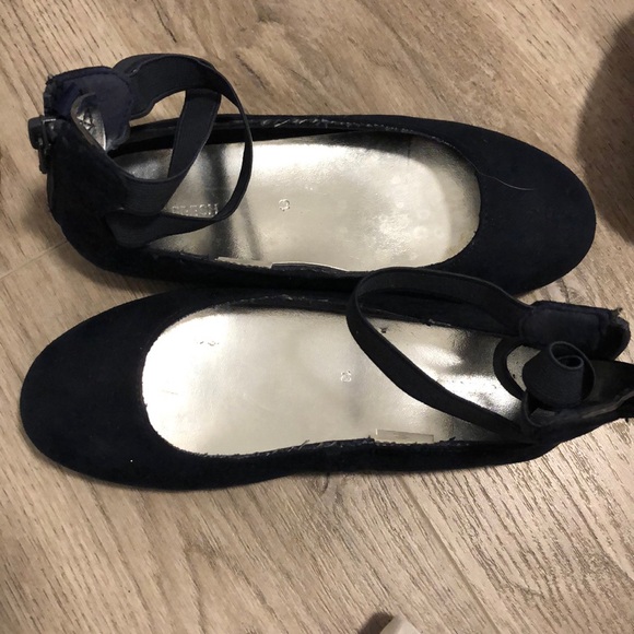 Velvet wrap around dress shoes - Picture 2 of 3